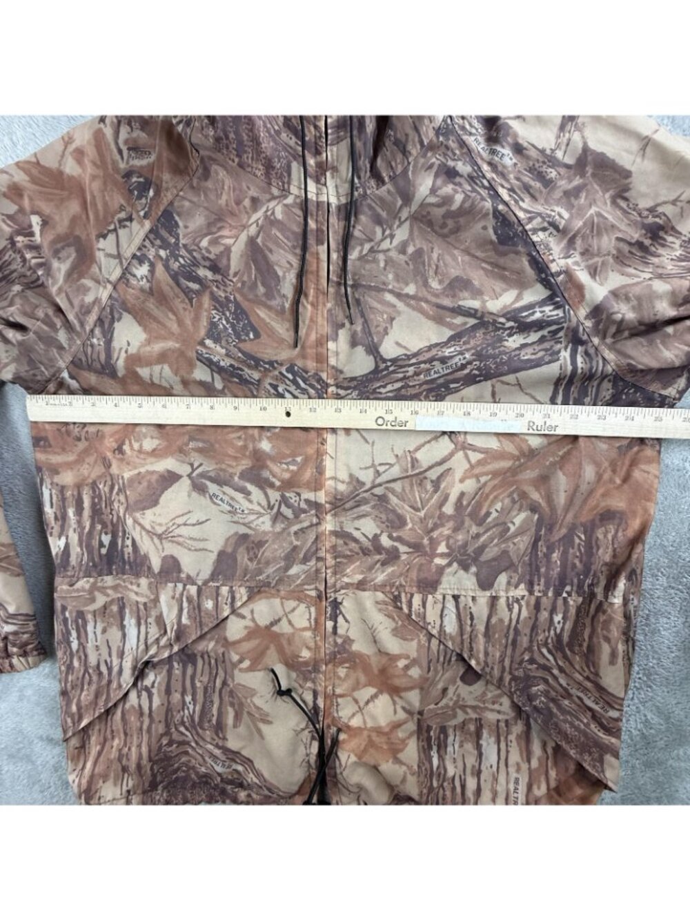 Vintage Walls Jacket Mens XLT Realtree Camo Water-Pruf Hooded Hunting Waterproof - Picture 12 of 16